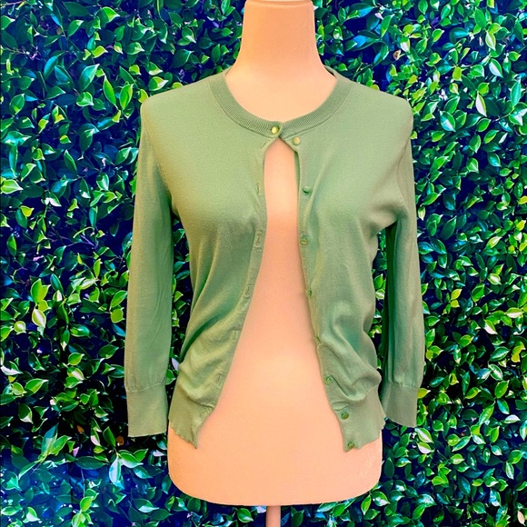 J. Crew Sweaters - EUC J.Crew Clare Cardigan Mint M